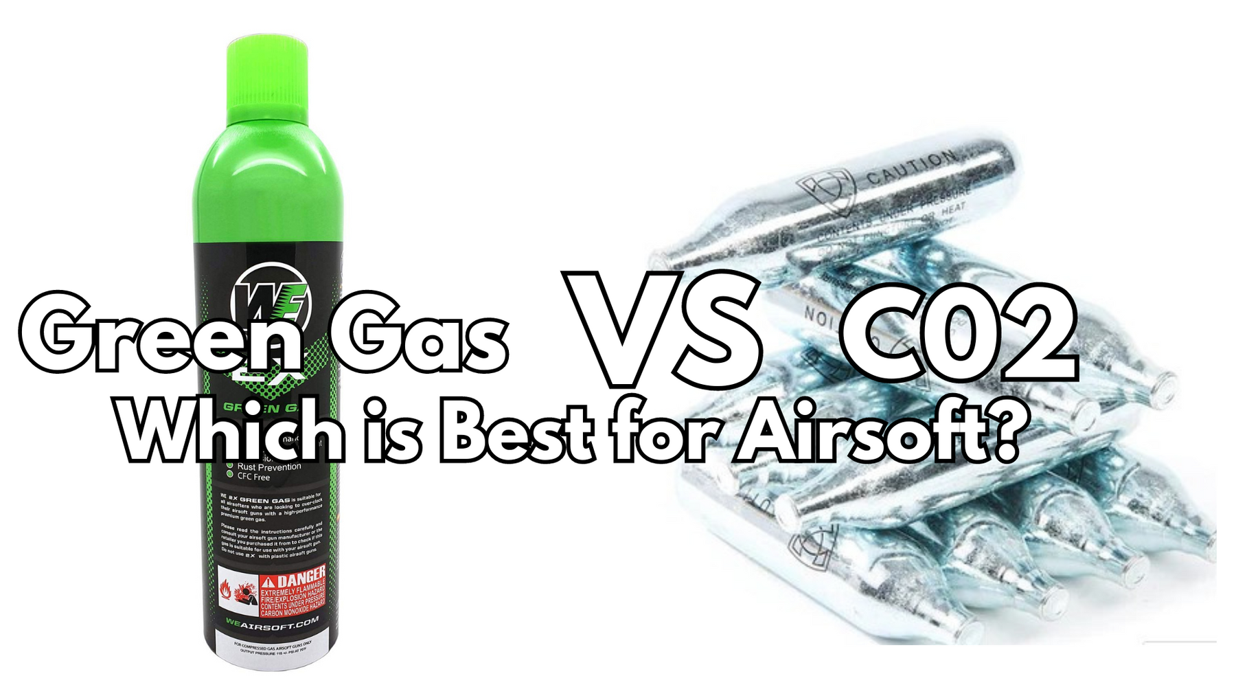 Green Gas vs. Co2: Which is Best for Airsoft?
