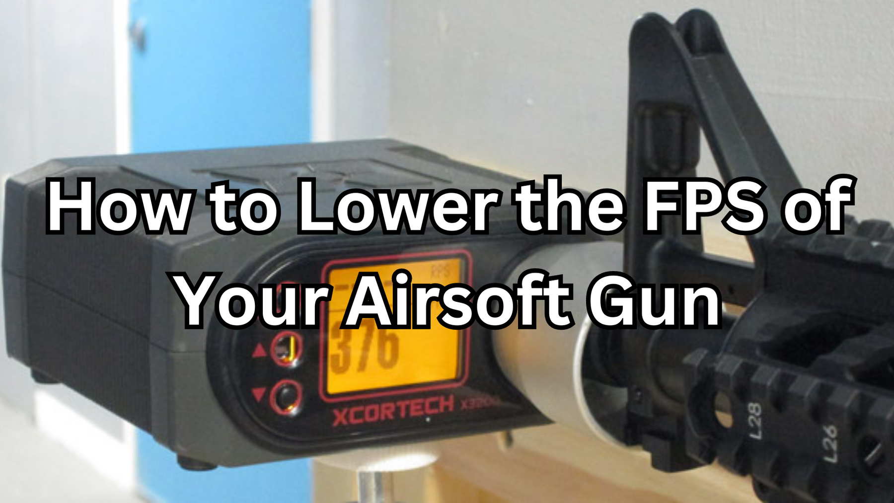 How to Lower the FPS of Your Airsoft Gun