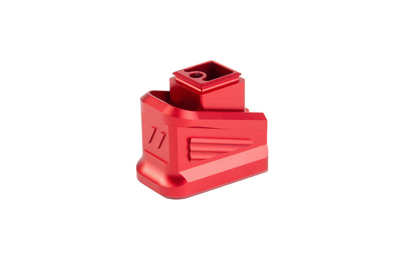 5KU CNC Aluminum Magazine Extension Pad For Tokyo Marui G Series GBB (Red)