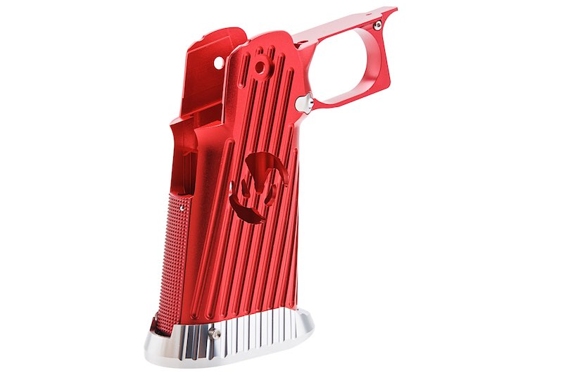 5KU CNC Aluminum Type 4 Grip For Tokyo Marui Hi Capa GBB Airsoft (Infinity/ Red)