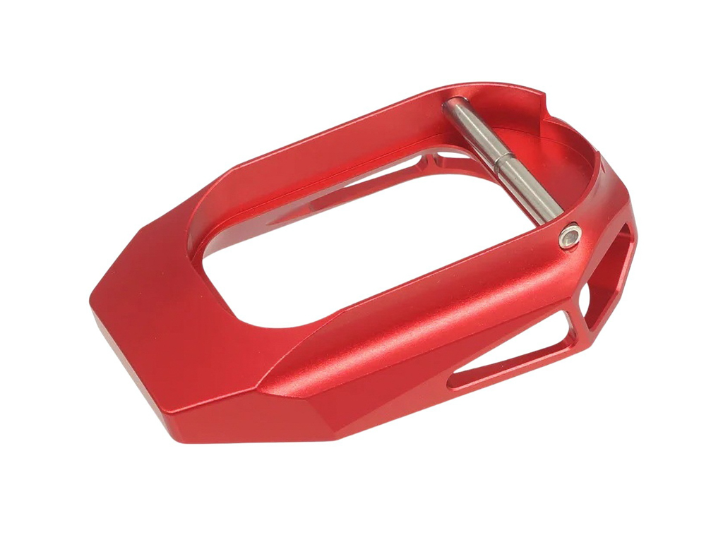 5KU Aluminum Hollow Magwell For Tokyo Marui Hi Capa GBB Airsoft (Red)
