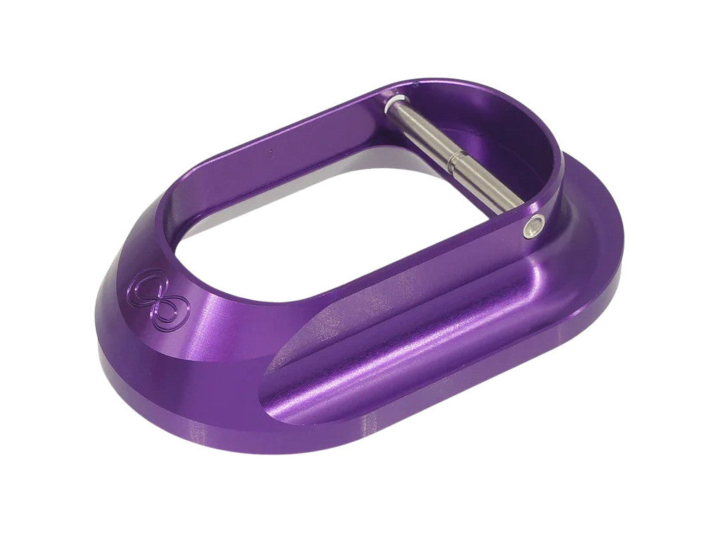 5KU Aluminum XL Infinity Magwell For Tokyo Marui Hi Capa GBB Airsoft (Purple)