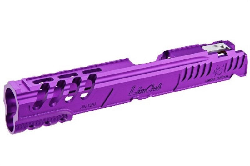 5KU Limcat Speed Cat Aluminum Slide for Tokyo Marui Hi Capa/ 1911 GBB Airsoft (Purple)