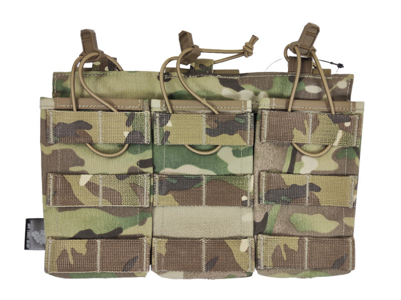 APE Force Gear M4 3-MAG Pouch Ranger Long (MC)