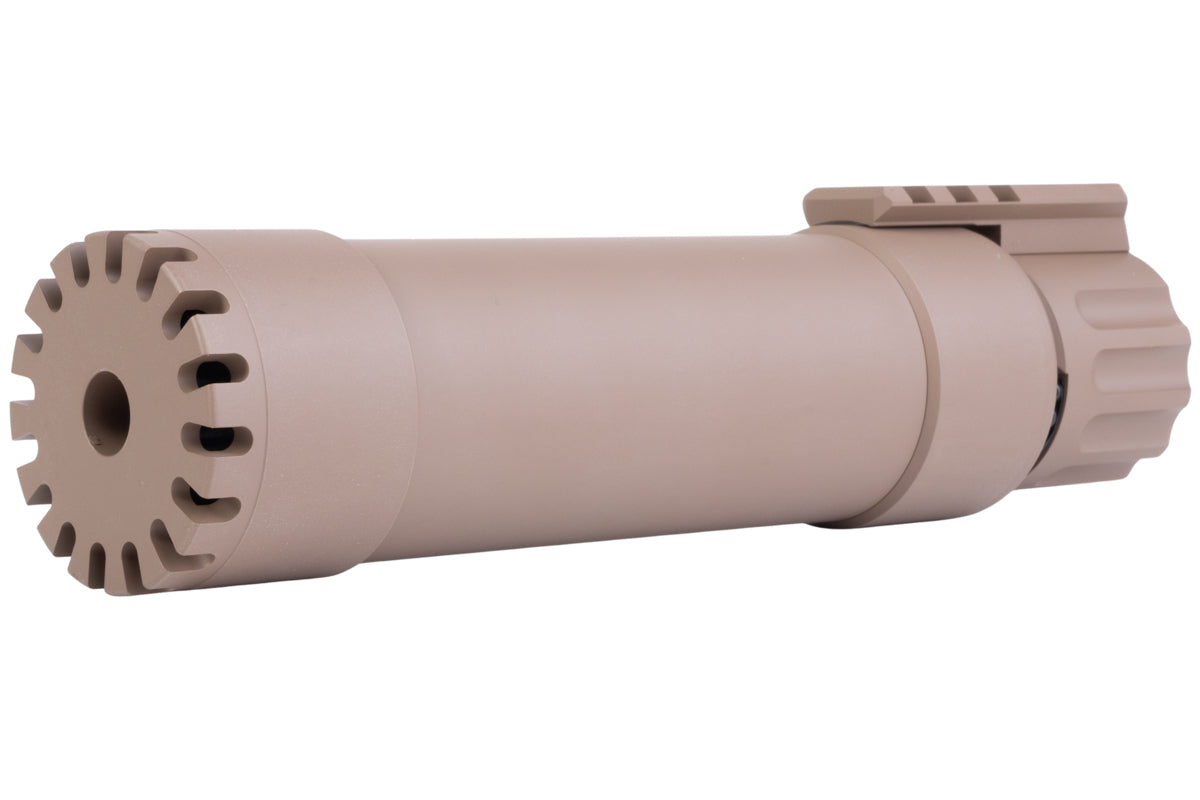 Angry Gun 2024 Ver. Suppressor For KWA MP9/ KSC TP9 GBB Airsoft (Dark Earth)