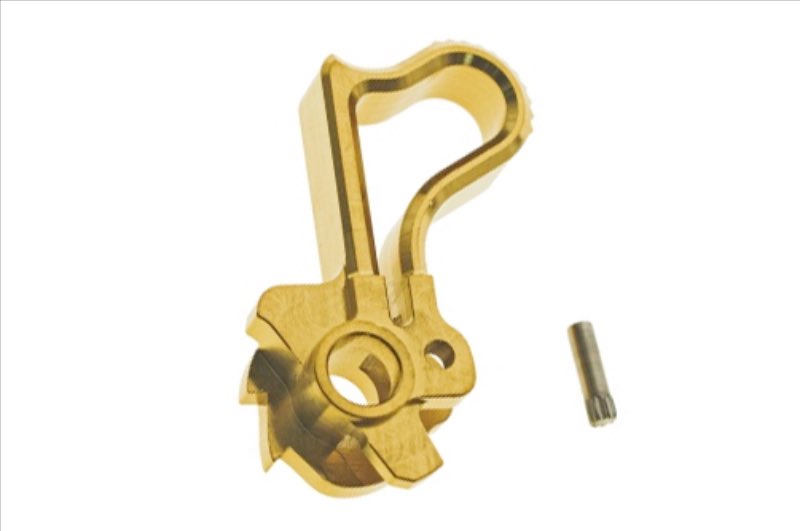 COWCOW Technology Stainless Steel Hammer For Hi Capa/ 1911 Match Grade (Type B/ Gold)