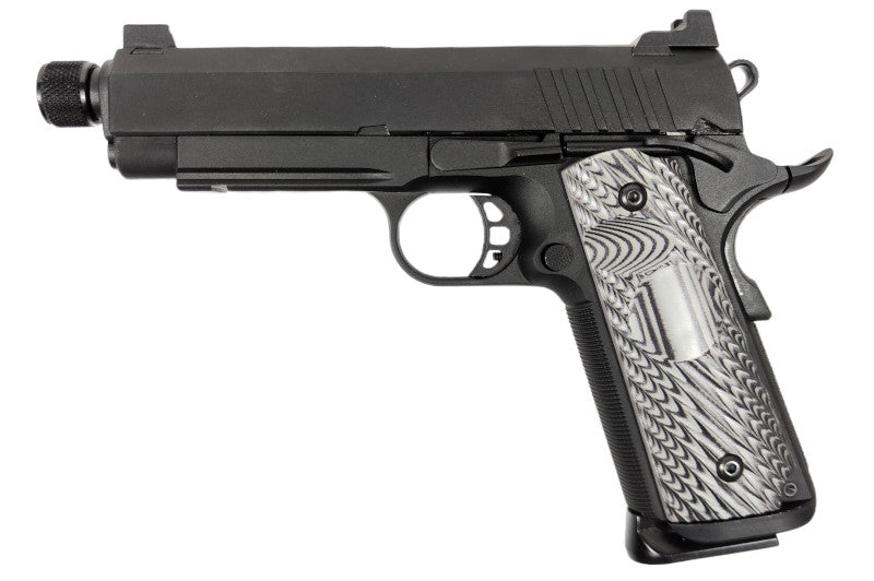 SRC SLIENT HAWK 1911 CO2 GBB Airsoft Pistol w/ Threaded Barrel