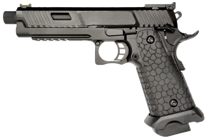 SRC BABAYAGA HI-Capa 5.1 CO2 GBB Airsoft Pistol w/ Threaded Barrel