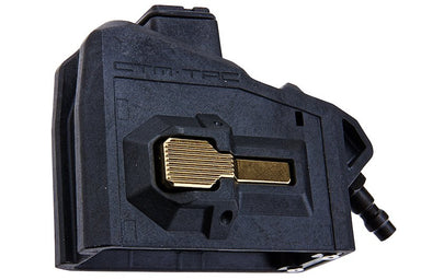 CTM TAC HPA M4 Magazine Adapter For AAP01/ GSeries Airsoft (Black x Gold Button)