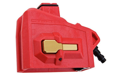 CTM TAC HPA M4 Magazine Adapter For AAP01/ GSeries Airsoft (Red x Gold Button)