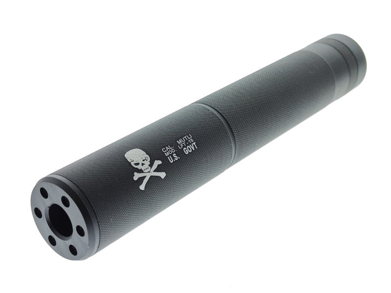 CYMA Metal Skull HY173 Suppressor (14mm CCW)