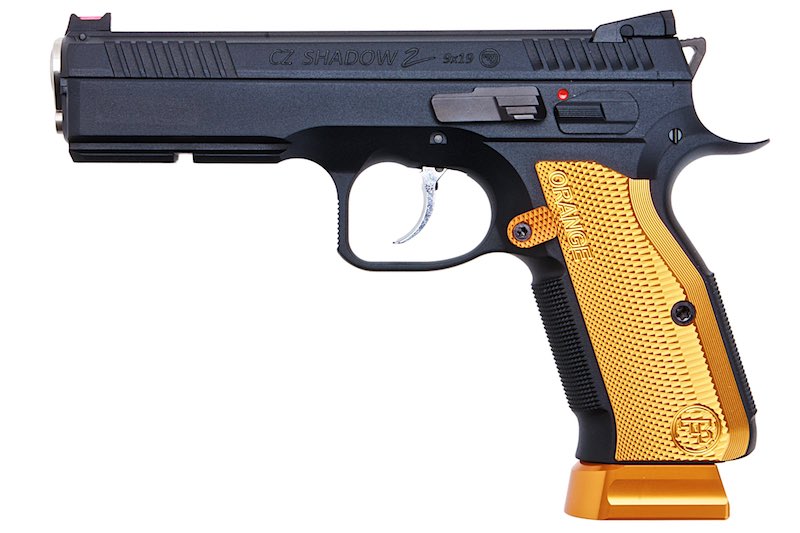 KJ Works CZ Shadow 2 CO2 Airsoft Pistols (ASG Licensed/ Orange)