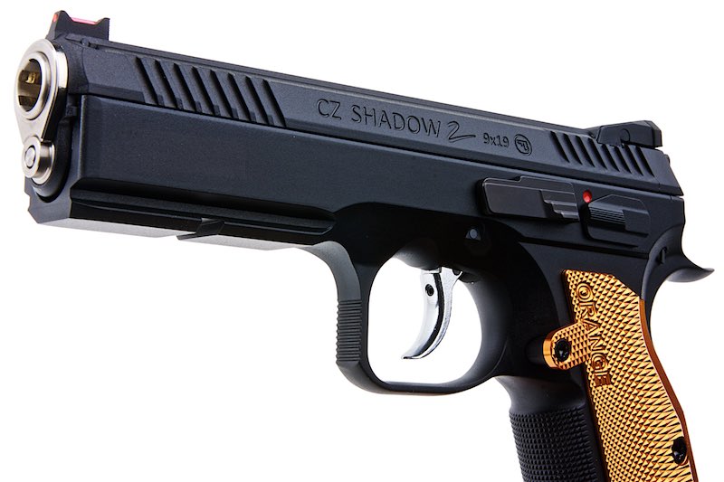 KJ Works CZ Shadow 2 CO2 Airsoft Pistols (ASG Licensed/ Orange)