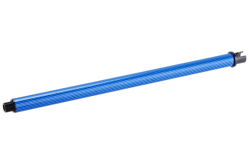 Dr. Black Carbon Fiber 14 inch Outer Barrel For Tokyo Marui MWS Airsoft GBB (Blue)