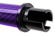 Dr. Black Carbon Fiber 10.5 inch Outer Barrel For Tokyo Marui MWS Airsoft GBB (Purple)