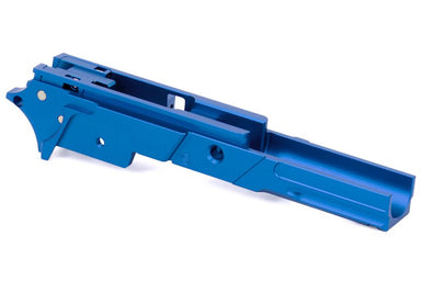 EDGE Aluminum 3.9 inch Custom 'STRAT' Frame For Hi Capa 5.1 GBB Airsoft (Blue)