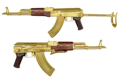 E&L AKMS 24K Gold Plated AEG Airsoft (10 Years Anniversary Limited Edition)