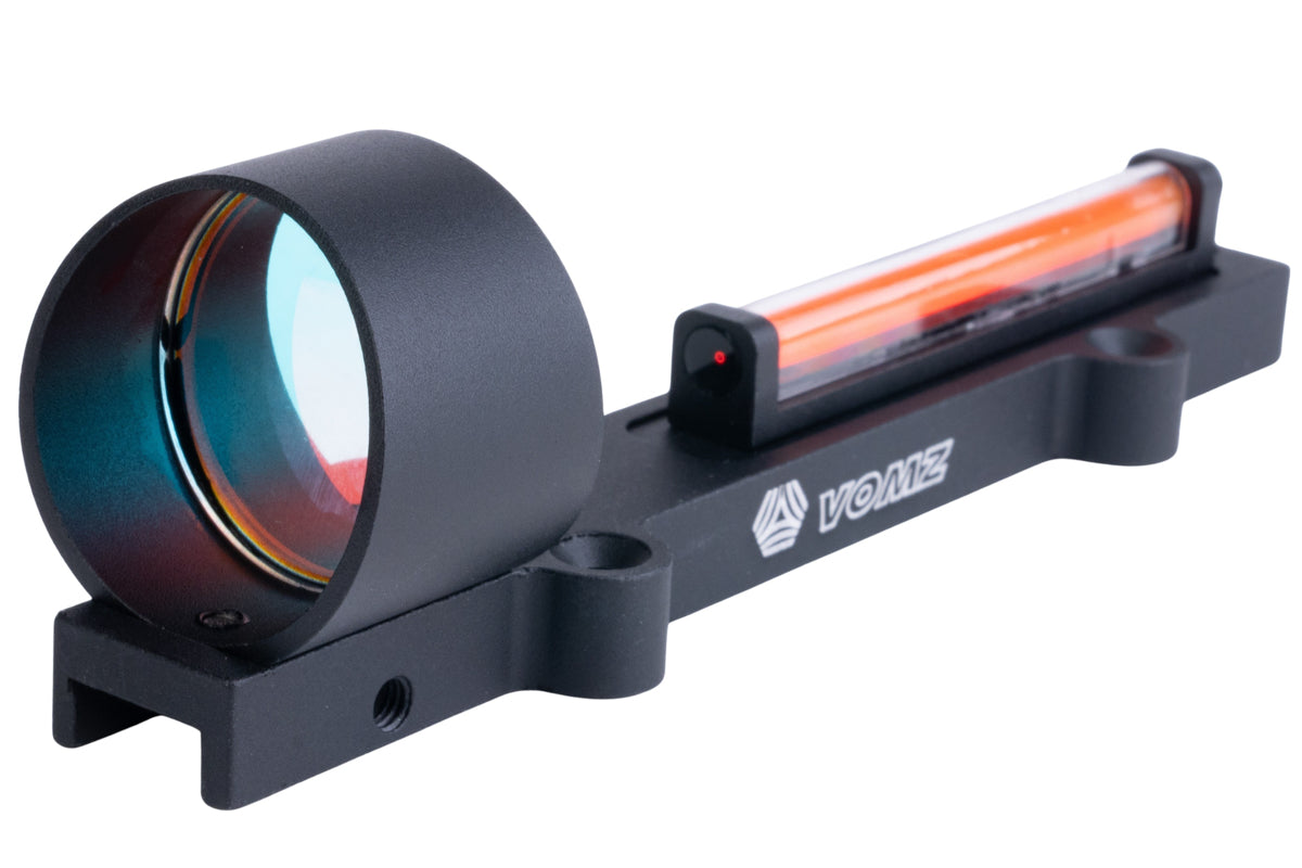 FCW Tokyo Marui Fiber Shotgun Sight For Saiga 12K GBB (1x28mm 3MOA/ Red)