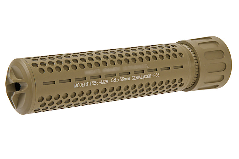 GK Tactical KAC QDC Suppressor (14mm CCW/ Tan)