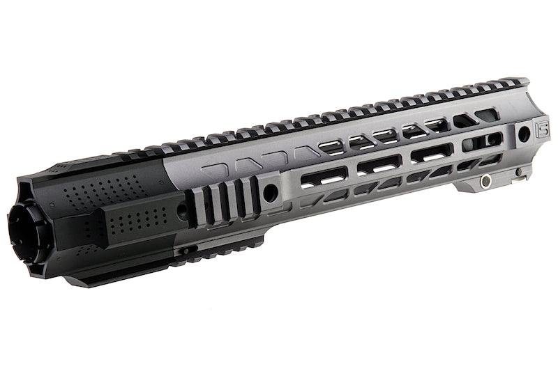 G&P Short Railed Handguard with SAI QD System for Tokyo Marui M4/ M16 AEG/ GBB Rifle (Gray)