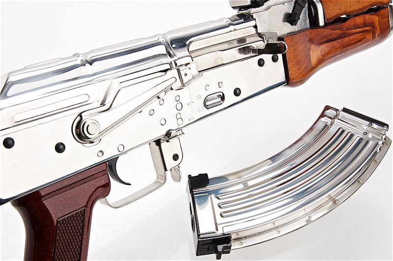 LCT AKM Stainless Steel AEG Airsoft Rifle