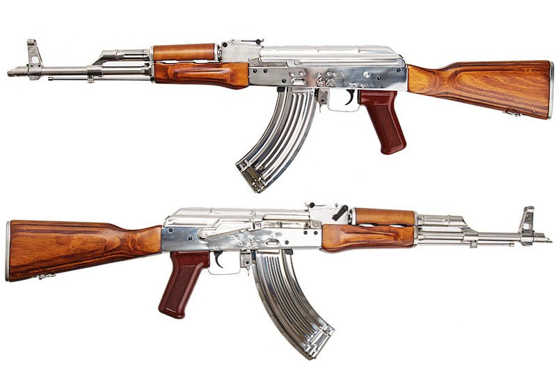 LCT AKM Stainless Steel AEG Airsoft Rifle