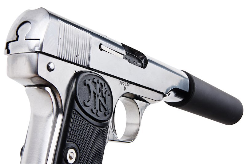 Marushin Browning M1910 Secret Agent Model Gun (Silver)