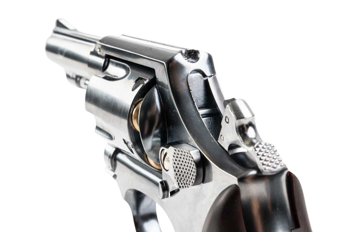Marushin S&W 3 inch M60 Gas Revolver (Faux Wood Grip/ Silver)