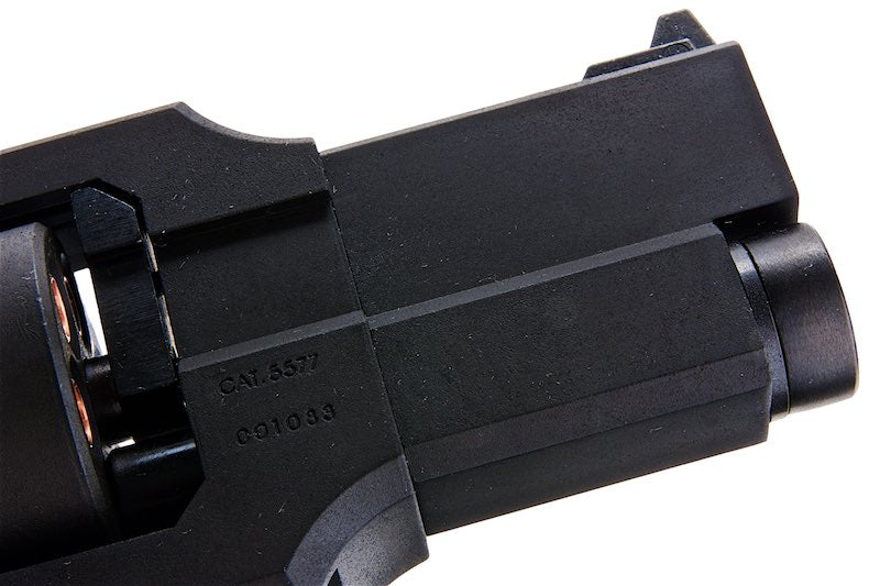 Marushin 3 inch Mateba Gas Revolver (Heavyweight Wood Grip Ver./ Black)