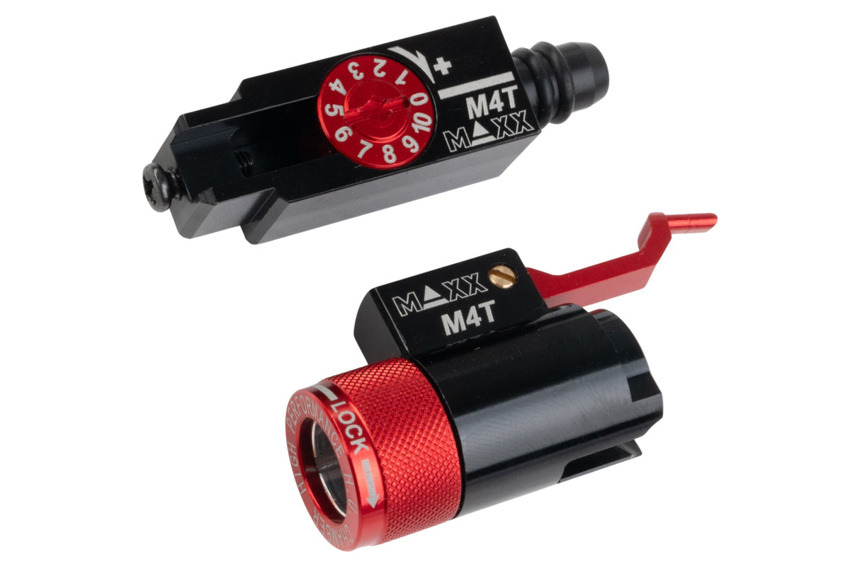 MAXX CNC Aluminum Hopup Chamber & Adjuster M4T for Tokyo Marui MWS GBB Airsoft