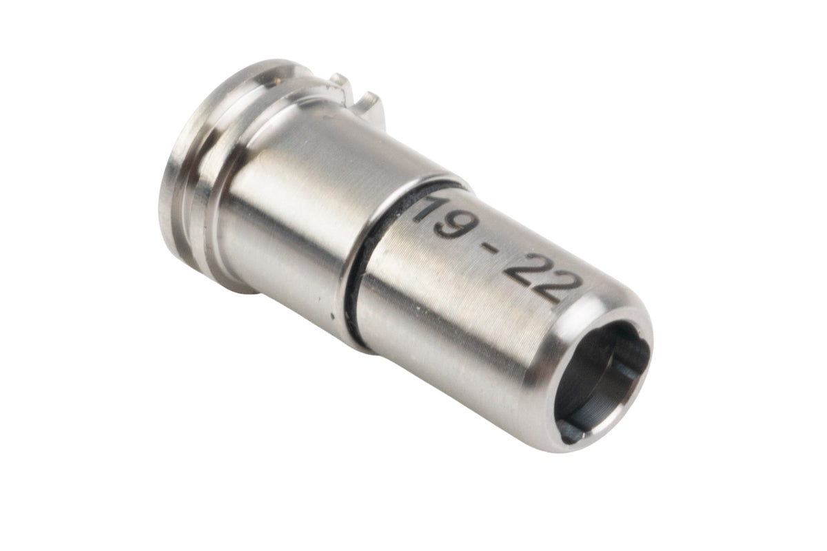 MAXX CNC Titanium Adjustable Air Seal Nozzle for Airsoft AEG Airsoft (19mm - 22mm)