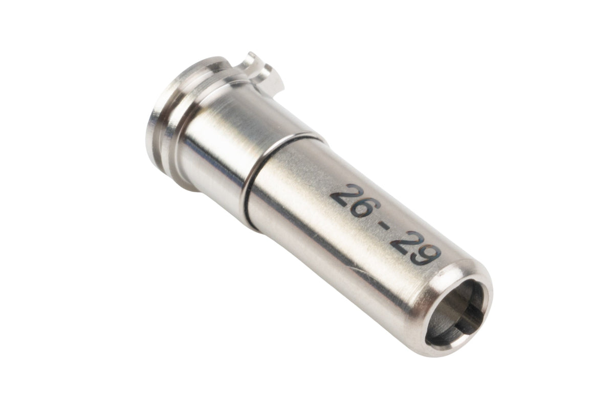 MAXX CNC Titanium Adjustable Air Seal Nozzle for Airsoft AEG Airsoft (26mm - 29mm)