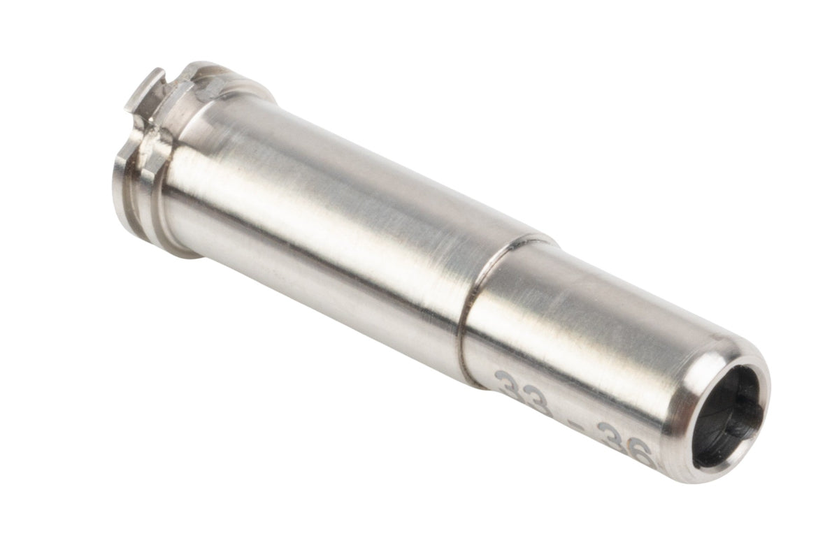 MAXX CNC Titanium Adjustable Air Seal Nozzle for Airsoft AEG Airsoft (33mm - 36mm)