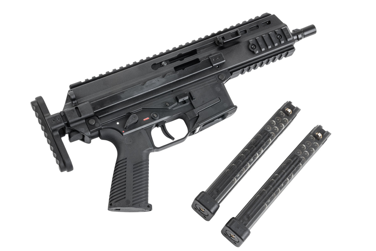 Maruyama SCW-9 PRO-G Airsoft GBB SMG Submachine Gun (2x Magazine Package)