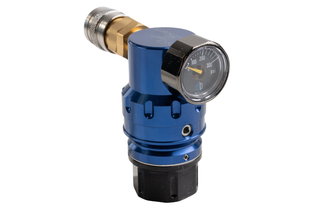 Mechlabs Nexxus Flo Max Regulator with 39 inch Air Line (Blue)