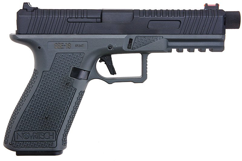 Novritsch SSE18 Full Auto / Semi AEP Airsoft Gen 2 Pistol (Grey)