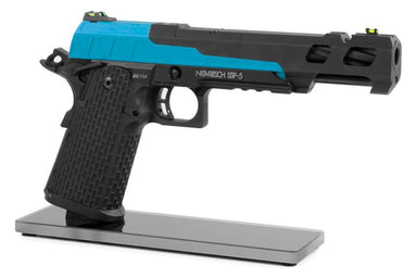 Novritsch Custom CNC Back Slide V1 For SSP5 GBB Airsoft Pistol (Light Blue)