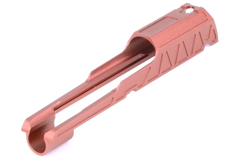 Novritsch Custom CNC Back Slide V1 For SSP5 GBB Airsoft Pistol (Pink)
