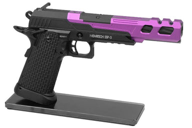 Novritsch Custom CNC Front Slide V1 For SSP5 GBB Airsoft Pistol (6 inch/ Purple)