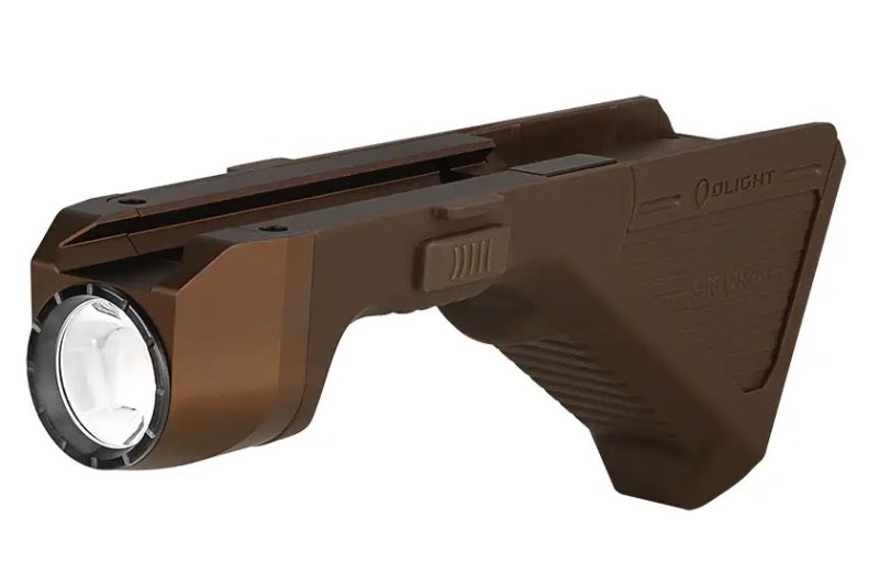 OLIGHT Sigurd Angled Foregrip w/ Integrated Flashlight (Tan)