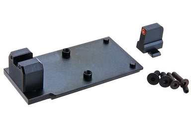 Pro Arms Tritium Suppressor Sight For SIG Sauer P320 M17/ M18/ XCARRY GBB Airsoft (Orange)