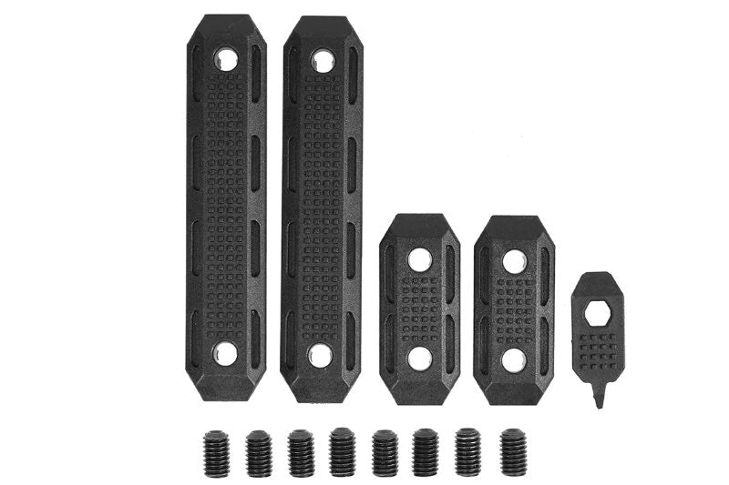 PTS EP M-Lok Rail Cover Set (2 Long, 2 Short)