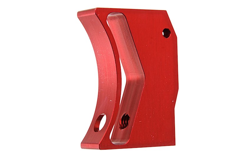 Revanchist Airsoft Aluminum Flat Trigger For Hi Capa GBB Airsoft (Type D/ Red)