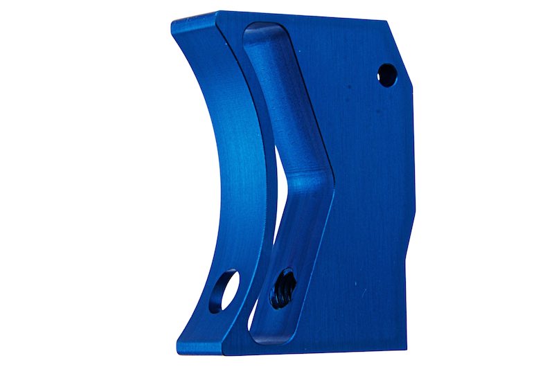 Revanchist Airsoft Aluminum Flat Trigger For Hi Capa GBB Airsoft (Type D/ Blue)