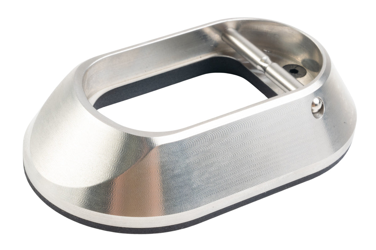 Revanchist Airsoft Stainless Steel XL Magwell For Tokyo Marui Hi Capa GBB Airsoft (For Aluminum Grip Only)