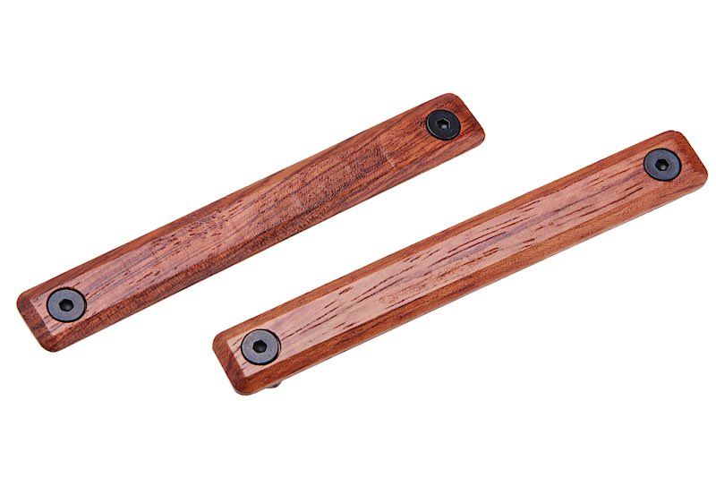 RJ Creations Wooden M-Lok Rail Cover (Long -3 Slot, 2pcs)