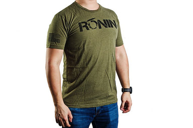 Ronin Tactics 'Vintage' T-Shirt (OD Green/ M)