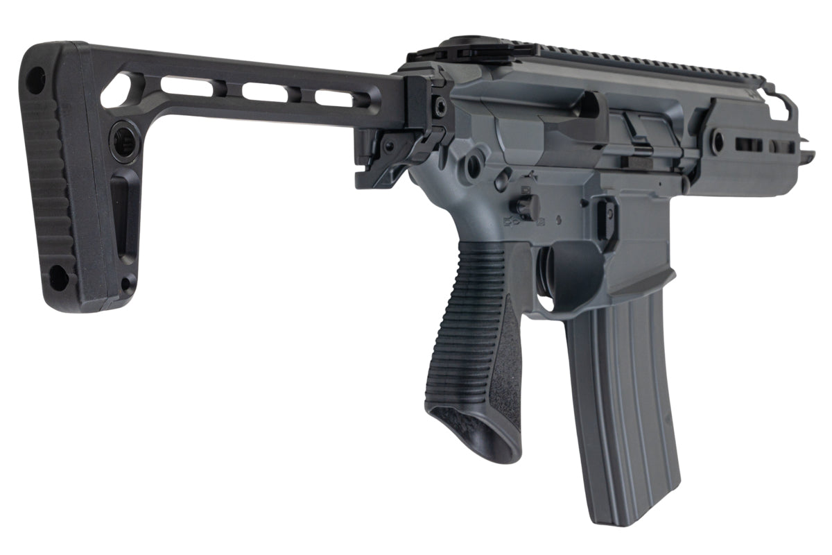 Salvo Precision MWS MCX Rattler .300BLK 5.5 inch GBB Airsoft (G104-2A, No Marking, Grey)