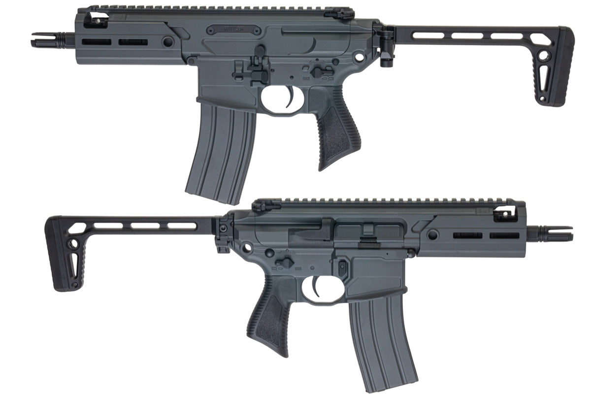 Salvo Precision MWS MCX Rattler .300BLK 5.5 inch GBB Airsoft (G104-2A, No Marking, Grey)
