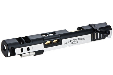 Airsoft Masterpiece S Style DVC Open Slide w/ Compensator for Marui Hi-Capa GBB Airsoft Gun (2 Tone/ 6inch)
